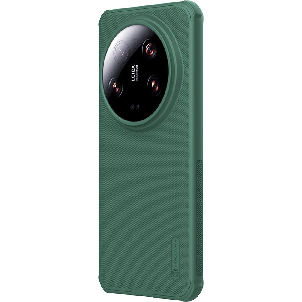 Etui Nillkin Frosted Shield Pro MagSafe do Xiaomi 14 Ultra, ciemnozielone